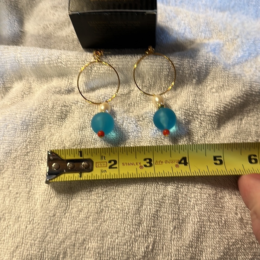 Avon Vintage 1993 Color Fun Pierced Earrings - Picture 3 of 5
